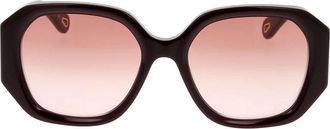 Chlo&eacute; Stijlvolle zonnebril voor modieuze uitstraling - unisex - Zonnebrillen - Bruin - ONE Size - Accessoires