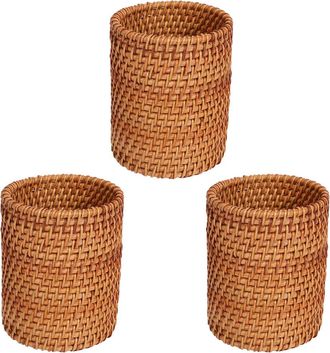 OEM 3 Palillos De Rat&aacute;n, Cucharas Tubulares Con Pala, Cubo, Cuchillos De Mesa, Tenedores, Caja De Almacenamiento De Vajilla A