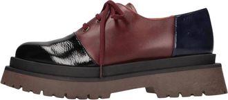 Chie Mihara Zanco Veterschoen Plat - Dames - Schoenen - Veelkleurig - Maat: 35 EU Leer