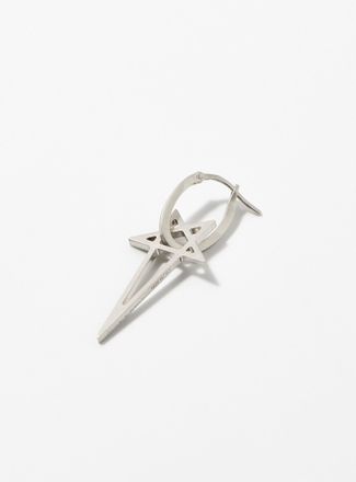 Rick Owens Mens Pentagram earring