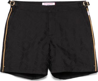 Orlebar Brown Costume da bagno Bulldog x 007 - Nero