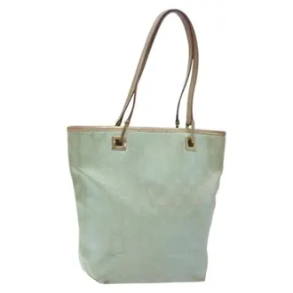 Gucci Pre-owned Canvas gucci-bags - Dames - Pre-owned - Blauw - Maat: ONE Size
