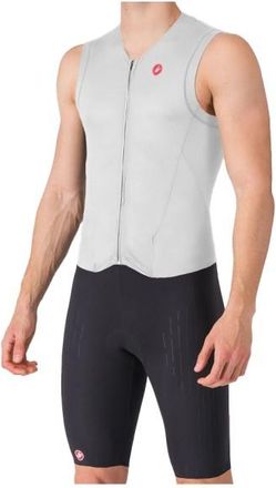 Castelli Free Sanremo Tri Suit Sleeveless Veloeinteiler für Herren | grau