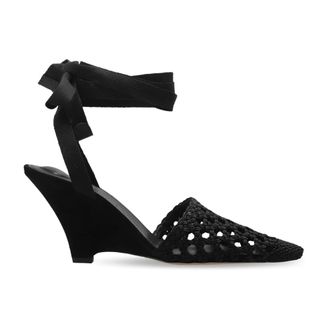 Jacquemus Wedges, female, Black, Size: 11 US The High Espadrilles