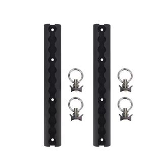 OEM Adecuado Para Ra&iacute;les De Fijaci&oacute;n En Forma De L De Aluminio Reforzado Con 4 Anillas Circulares, Apto Para Motocicletas, Ciclomotores, Motos Todoterreno