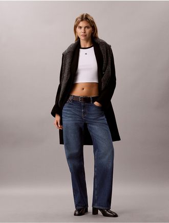 Calvin Klein Jeans Calvin Klein Womens 90s Straight Jeans - Blue - 24W x 31L