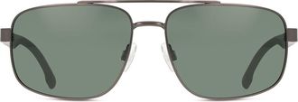 Nautica N104SP 030 Mens Sunglasses Gunmetal Size 59