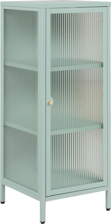 MID.YOU Mid.you Kommode, Mintgrün, Metall, 2 Fächer, 40x101.5x40 cm, Kleinmöbel, Kommoden, Kommoden