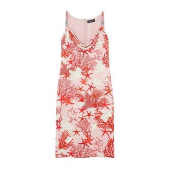 Versace Dames, Jurken, Veelkleurig, Maat: XS Zijde