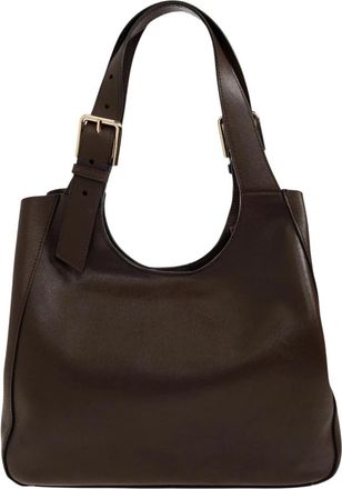 Furla Dora M Tote - Dames - Schoudertassen - Bruin - ONE Size - Leer - Tassen