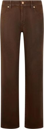 7 For All Mankind Jeans - Dames - Regular Fit Jeans - Bruin - W25 - Jeans