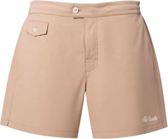 MC2 Saint Barth Capferrat Zwemshorts - Heren - Strandmode - Beige - XL - Polyester - Badmode