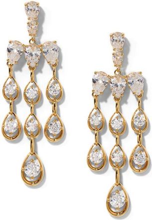 Nadri It Girl Chandelier Drop Earrings in Gold at Nordstrom