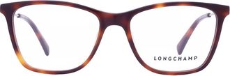 Longchamp Demo Square Ladies Eyeglasses LO2674 226 52
