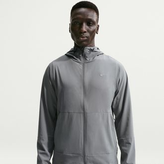 Nike Mens Unlimited Repel Hooded Versatile Jacket in Grey | FB7551-084