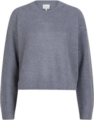 Dante6 Ariama Ronde Hals Knit - Dames - Ronde hals truien - Grijs - S - Wol - Truien & Vesten