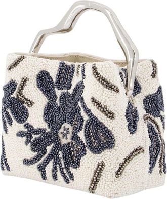 Cult Gaia Womens Solene Mini Top Handle Handbag Synthetic Multi Handbags-purses