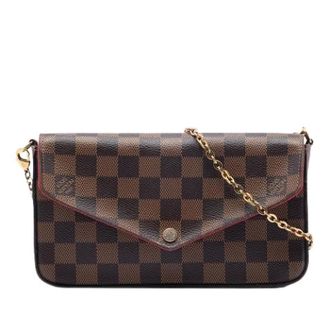 Louis Vuitton Pre-owned Cross Body Bags, female, Brown, Size: ONE SIZE Pre-owned Vintage Cross Body Bag