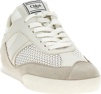Chlo&eacute; Kick Sneaker - Cream