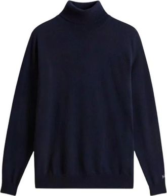 Woolrich Hombre, Jerseys, Azul, Talla: XL
