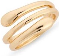 Nordstrom Rack Coil Wrap Ring in Gold at Nordstrom Rack, Size 9