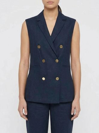 Max Mara Gilet a doppiopetto in lino s Max Mara