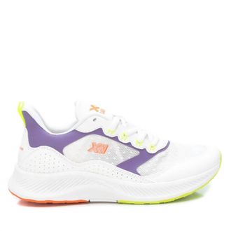 Xti Womens Lace-Up Sneakers In White