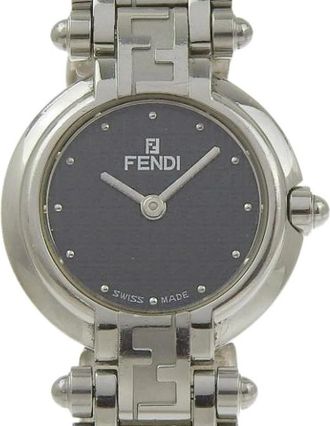 Fendi Pre-owned 750L Polshorloge - Dames - Vintage Horloges - Zwart - ONE Size - Vintage