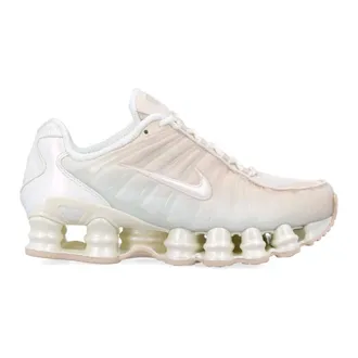 Nike Running Shoes, female, Beige, Size: 10 1/2 US Shox TL Womens Sneakers
