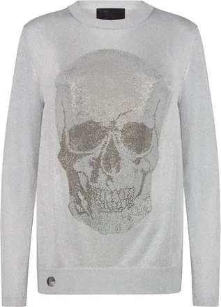 Philipp Plein Pullover Polo-Neck LS Skull