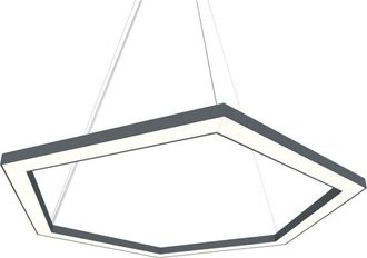 Lumicom Esagono L&aacute;mpara De Techo &Oslash;60 Monocolor Mate