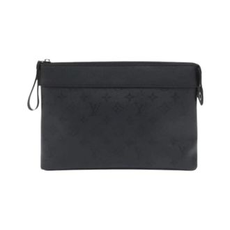 Louis Vuitton Pre-owned Pochette Handbag - Heren - Pre-owned - Zwart - Maat: ONE Size Leer