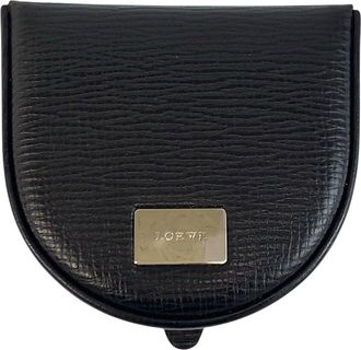 Loewe Black Calfskin Coin Case (Authentic Pre-Loved)