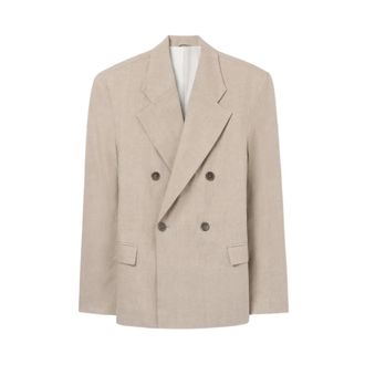 S&eacute;fr Blazers, male, Beige, Size: M Donovan blazer