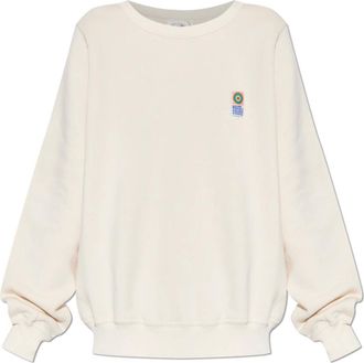 American Vintage Dames, Sweatshirts & Hoodies, Beige, Maat: M/L Katoen