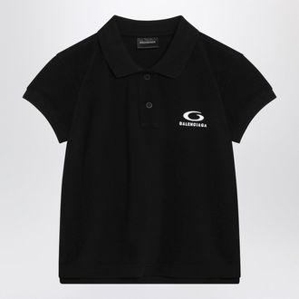 Balenciaga Black Laurel Classic Polo