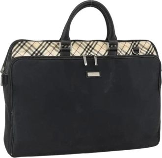 Burberry Pre-owned Handbags, female, Black, Size: ONE SIZE Pre-owned Vintage Hand Bag