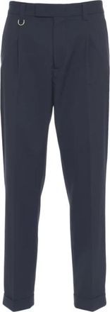 Paolo Pecora Hombre, Pantalones, Azul, Talla: L