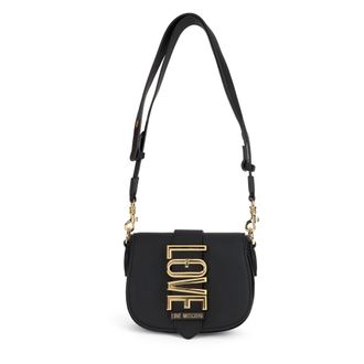 Love Moschino Schoudertas - Dames - Tassen - Zwart - Maat: ONE Size Poliester