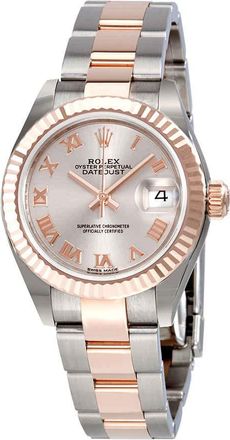 Rolex Lady Datejust Sundust Dial Steel and 18K Everose Gold Oyster Watch 279171SNRO