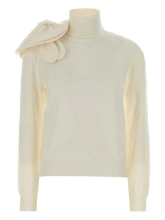 Moschino Trui met strik - Beige