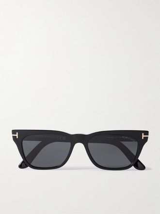 Tom Ford Occhiali Da Sole In Acetato Con Montatura D-frame Penn - Nero