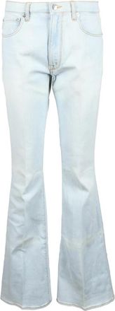 People Katoen Elastaan Jeans - Dames - Flared Jeans - Blauw - W28 - Katoen - Jeans