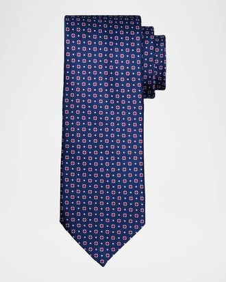Stefano Ricci Men & apos;s Geometric Silk Tie