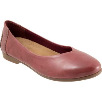 Trotters Iris Flat in Cherry at Nordstrom, Size 10.5