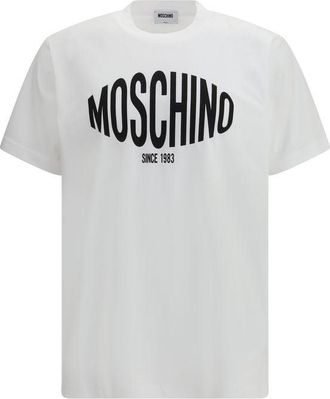 Moschino Witte Katoenen T-Shirt