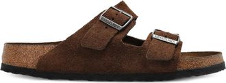 Birkenstock Sandali Arizona in pelle scamosciata - Marrone