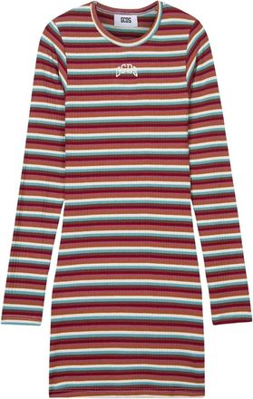 GCDS Mini Jurk - Dames - Korte kleedjes - Rood - S - Kleedjes