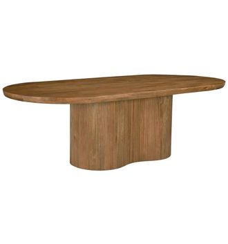 Moloo Mesa de comedor ovalada 8/10 personas 220 cm madera