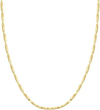 Pompeii3 14k Yellow Gold Womens 24 Chain Necklace 8.50 Grams 2.5mm Thick